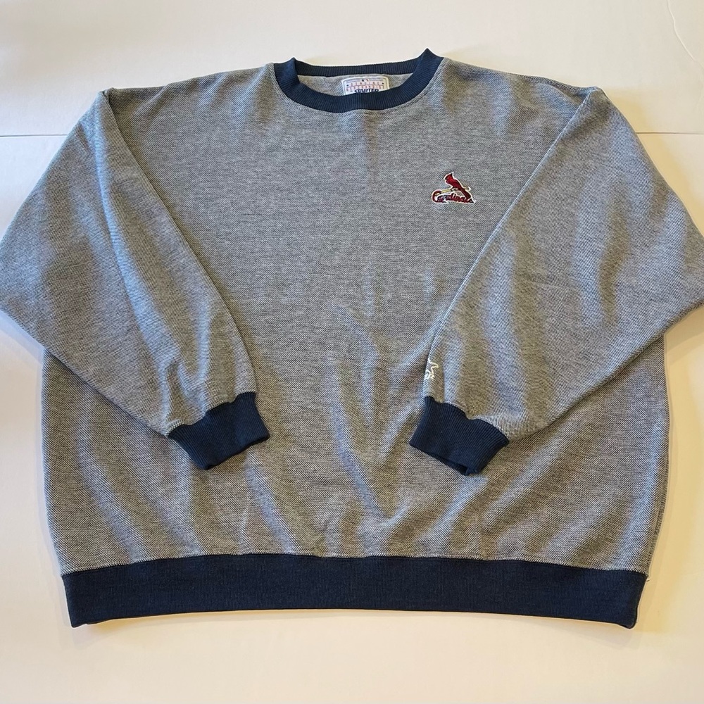 MLB x STARTER St Louis Cardinals Crewneck Sweatshirt size XXL